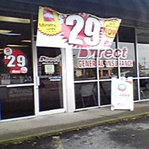 Front of Direct Auto store at 405 Oak Street, Conway