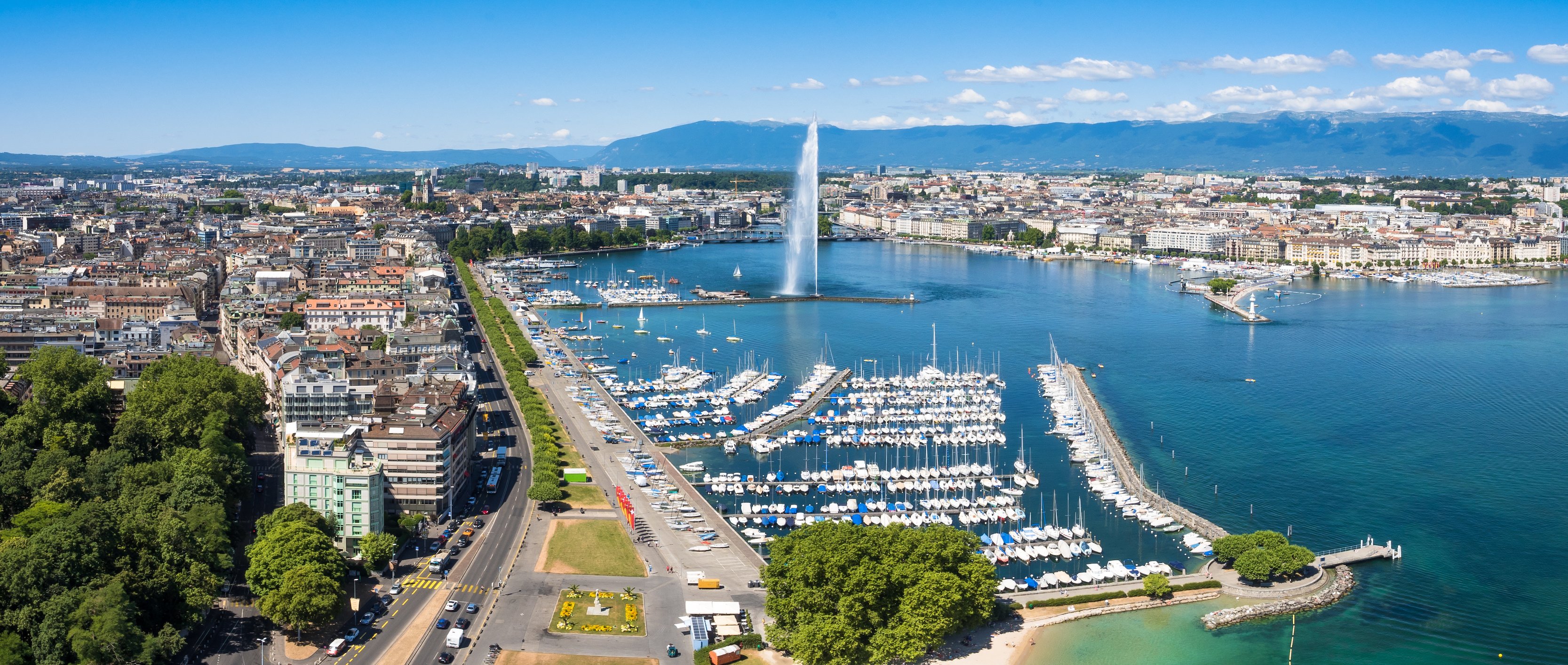 Panorama Genève Rive Droite