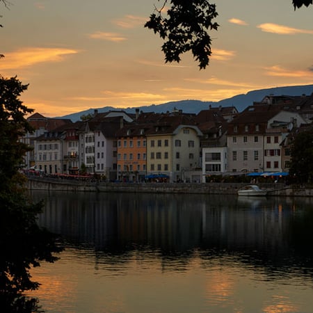 Landhausquai, Aare Riviera, Solothurn
