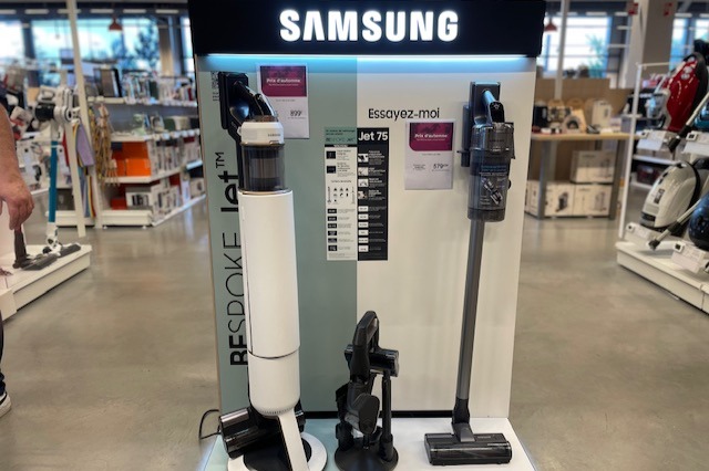 aspirateurs balai Samsung