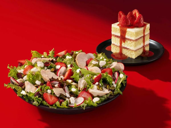 Les fraises au menu