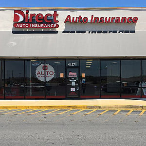 Direct Auto Insurance storefront located at  41185 US Hwy 280, Sylacauga