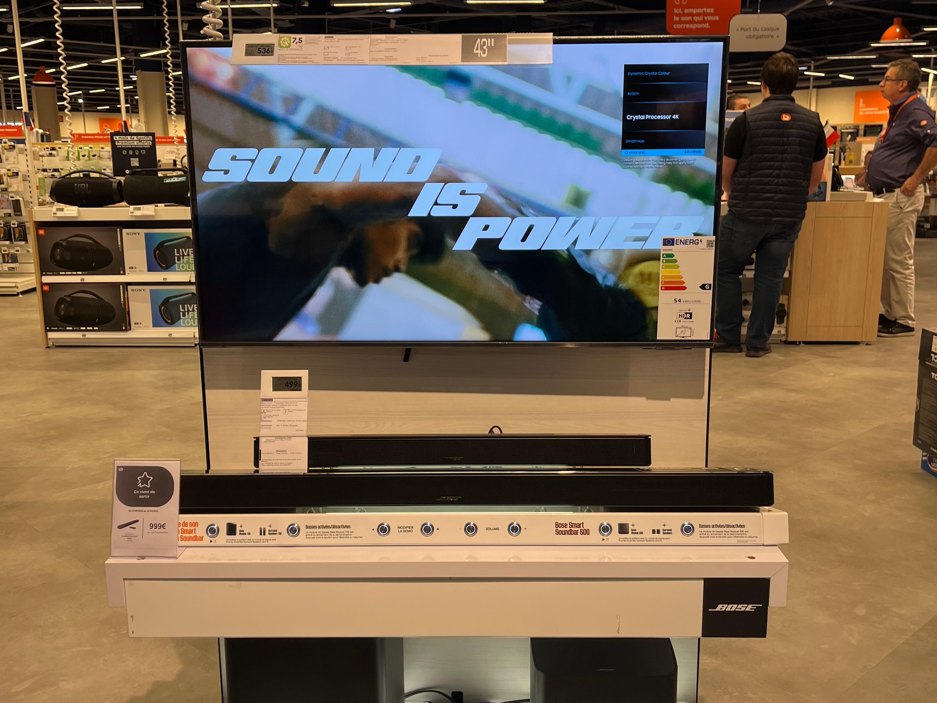 tg Bose dans votre magasin Boulanger Orléans - Saran