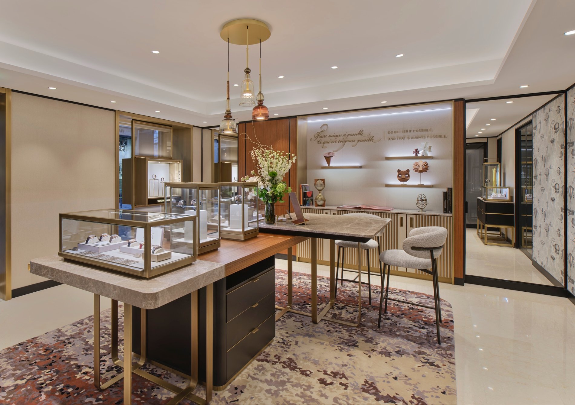 Interno della boutique