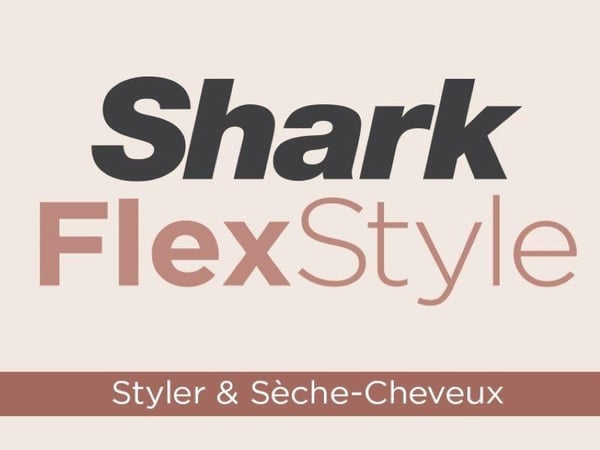 Styler & Sèche Cheveux Shark FlexStyle disponible chez Boulanger