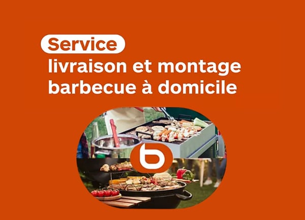 Profitez du service livraison et montage de barbecue à domicile avec Boulanger !