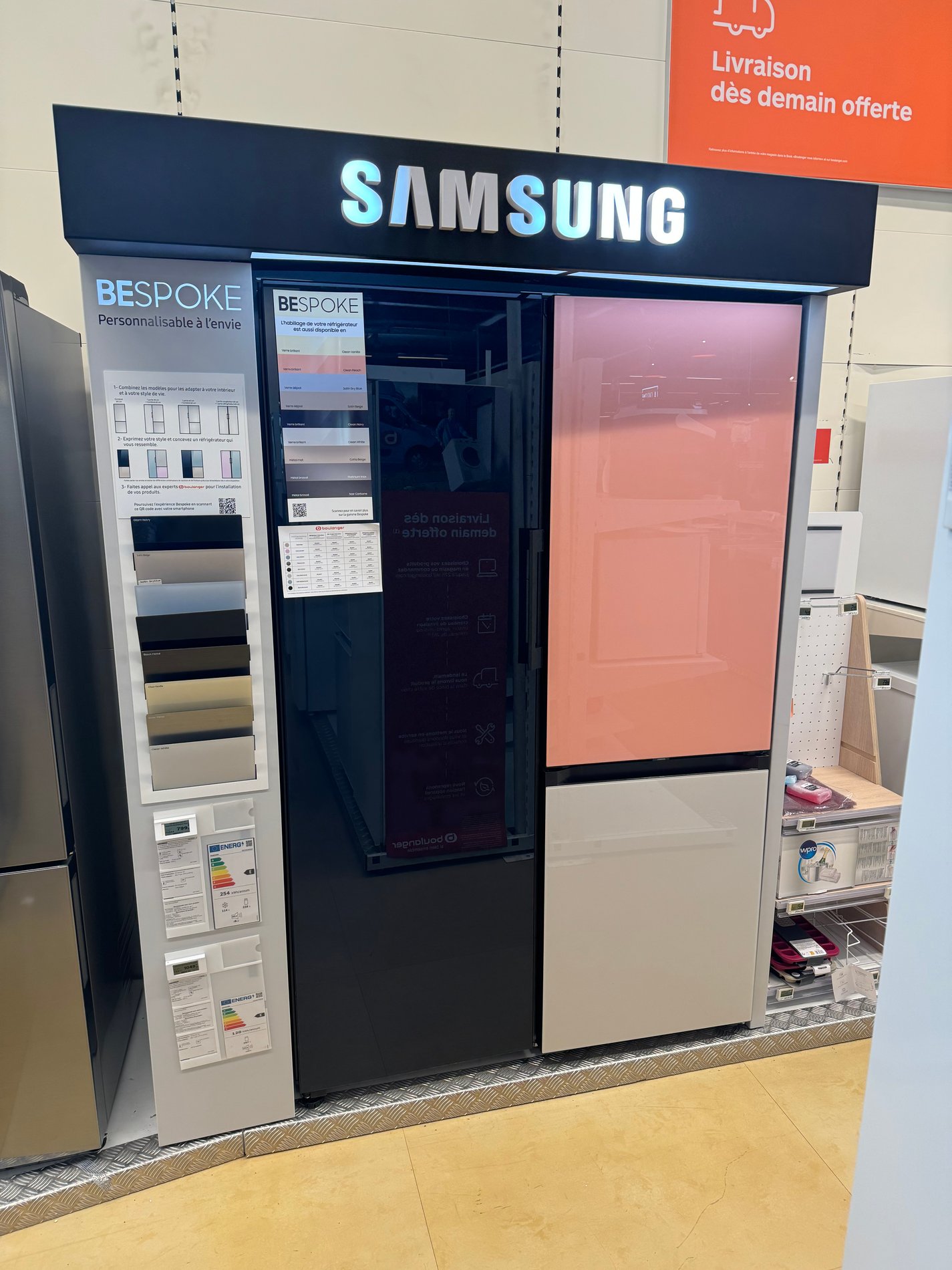 Réfrigérateur BeSpoke Samsung