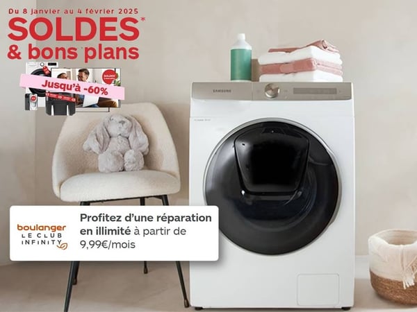 Lave linge samsung Boulanger Portet-sur-Garonne