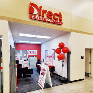 Direct Auto Insurance storefront located at  4800 B. Hwy 365, Port Arthur