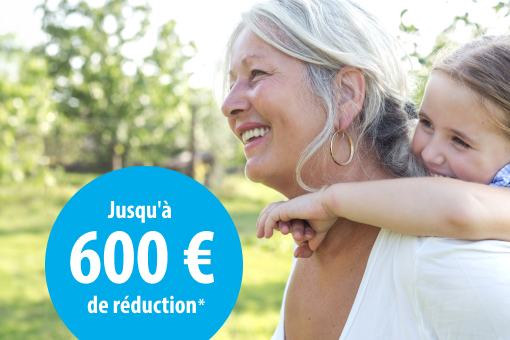 Bénéficiez d’une réduction jusqu’à 600 € sur nos appareils auditifs