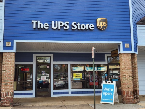 Facade of The UPS Store South Lakes Village Center