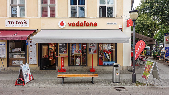 Vodafone-Shop in Potsdam, Dortustr. 17