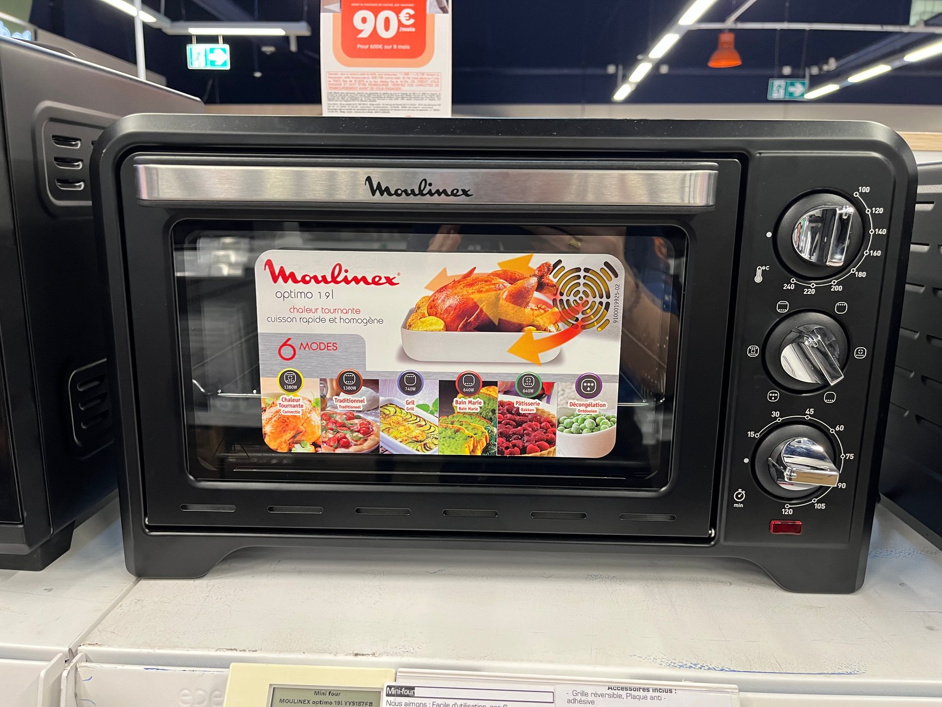 Mini four Moulinex optimo dans votre magasin Boulanger Bourg-en-Bresse.