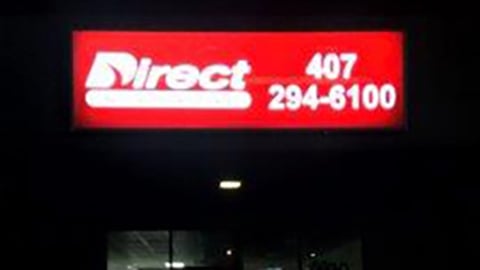 Direct Auto Insurance storefront located at  5206-B West Colonial Drive, Orlando