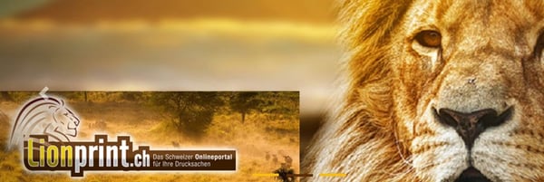 Lionprint.ch, ihr Schweizer online Drucker für alle Drucksachen.
