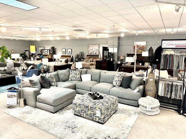 Slumberland Furniture Store in Eau Claire,  WI - Showroom Wide View