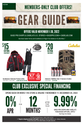 Click here to view the November Gear Guide! 11/1 Thru 11/30 - circular online.