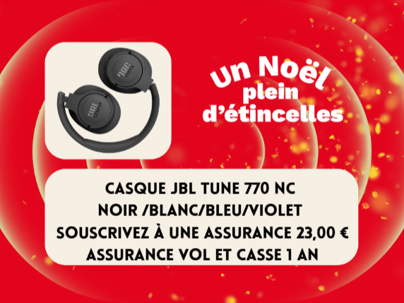 Casque JBL Tune 770 NC Noir
