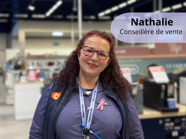 Nathalie Conseillère de vente
