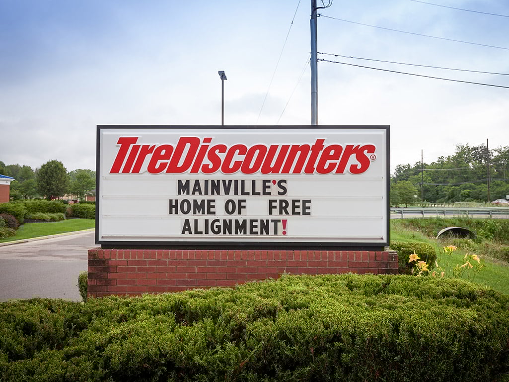 Tire Discounters Maineville tires, alignment, brakes, autoglass in