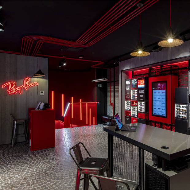 gracht horizon Instituut Ray-Ban Locations in the United States