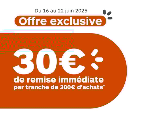 Offre exclusive lille esquermoise bénéficiez de 30€ par tranche de 300€ d'achats