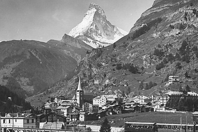 Blick auf Matterhorn
