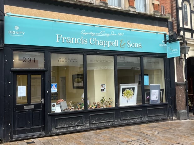 Francis Chappell & Sons Funeral Directors South East London, Here for