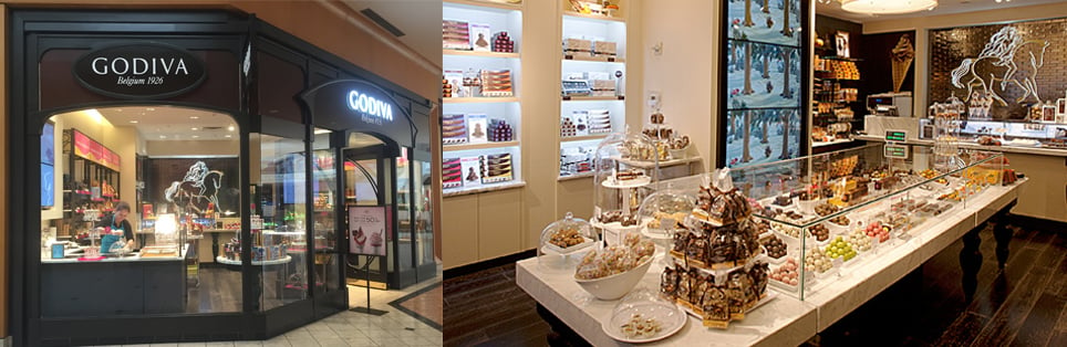 Godiva St. Louis Galleria mall in Saint Louis, MO | Gourmet Chocolate & Gifts