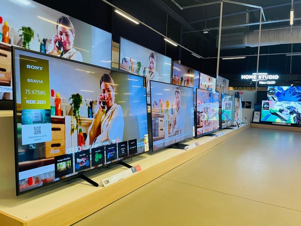 Téléviseurs, TV, magasin Boulanger Toulouse Colomiers