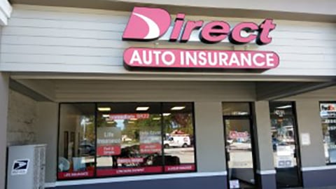 Direct Auto Insurance storefront located at  2467 US Highway 1 South, St Augustine