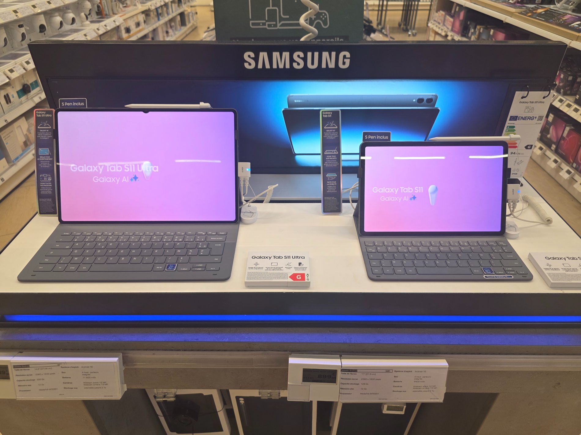 Tablette SAMSUNG - boulanger Valenciennes - Petite-Forêt