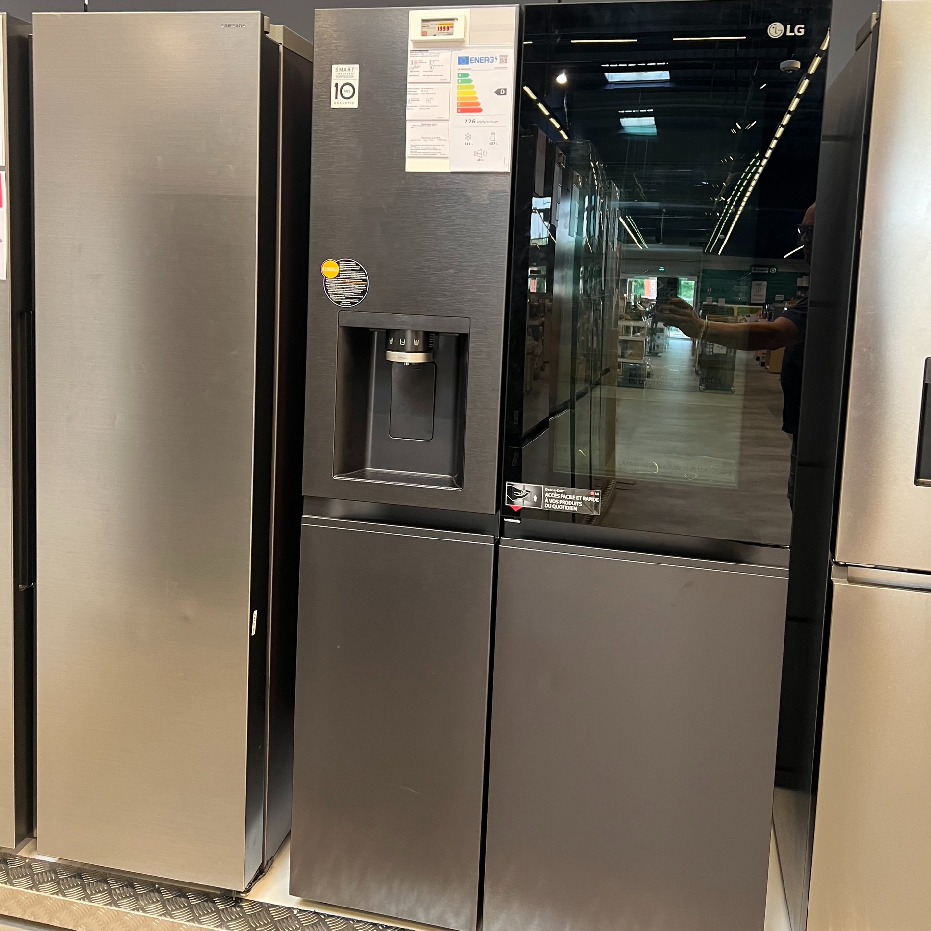 refrigerateur multi portes LG dans votre magasin boulanger st quentin
