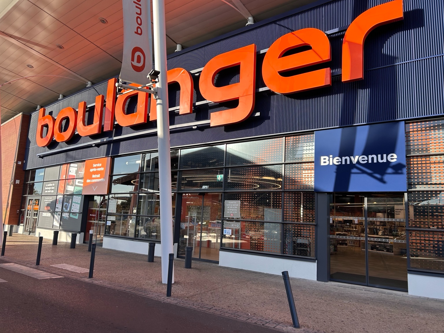 Entrée magasin