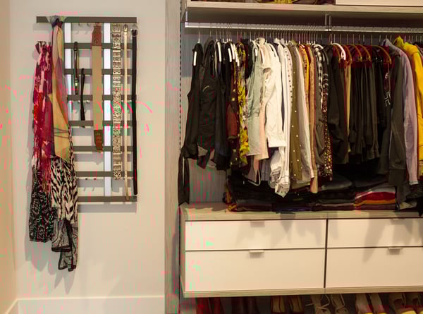 Exclusive Virtuoso System in Walk-In Closet in Doylestown, Pennsylvania by California Closets of Philadelphia and Delaware