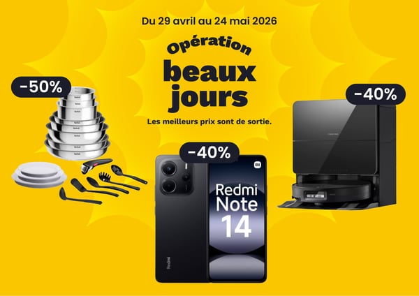 Les beau jours sont la ! dans votre magasin Boulanger Cannes Mandelieu