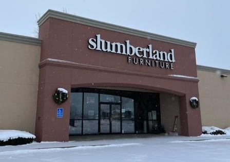 Hutchinson Slumberland Furniture storefront