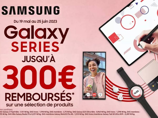 Bons Plans Samsung Galaxy à  Boulanger Montauban. Livraison offerte aux adhérents Club Infinity