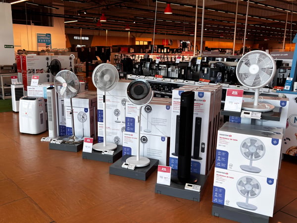 Un stock important de climatiseurs et ventilateurs votre magasin Boulanger Poitiers - Chasseneuil Du Poitou
