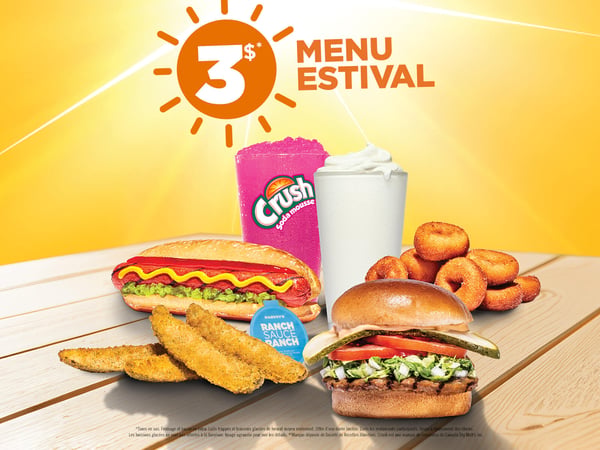 Tous vos favoris à 3 $