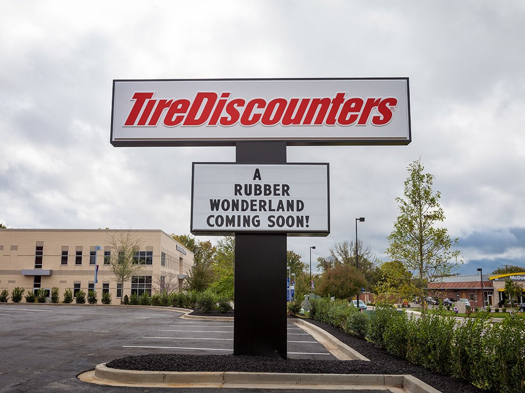 Tire Discounters Brentwood East tires, alignment, brakes, autoglass