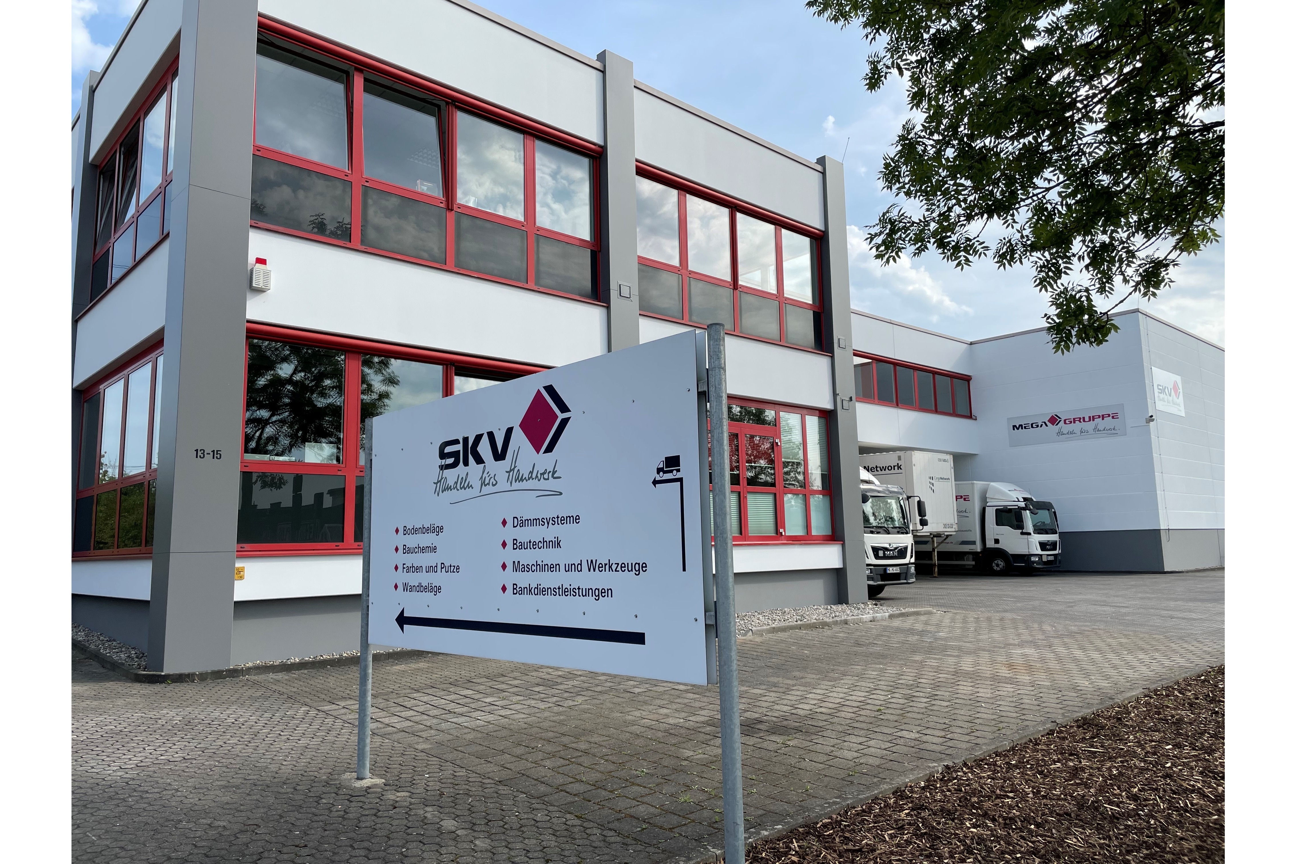 Standortbild SKV GmbH Fulda, Großhandel für Maler, Bodenleger und Stuckateure