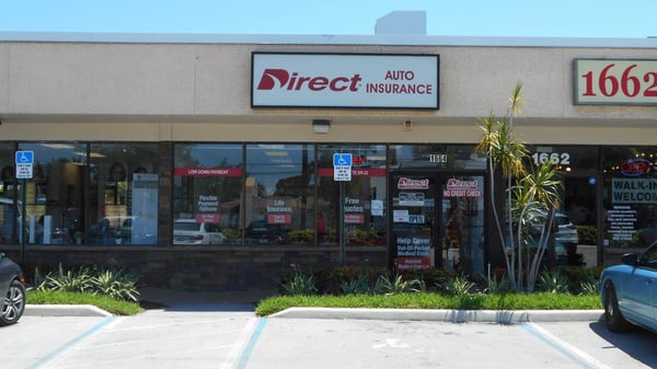 Direct Auto Insurance storefront located at  1664 East Oakland Park Boulevard, Oakland Park