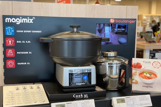 Robot cuiseur Magimix Cook Expert XL
Robot cuiseur Magimix Cook Expert XL Connect Platine