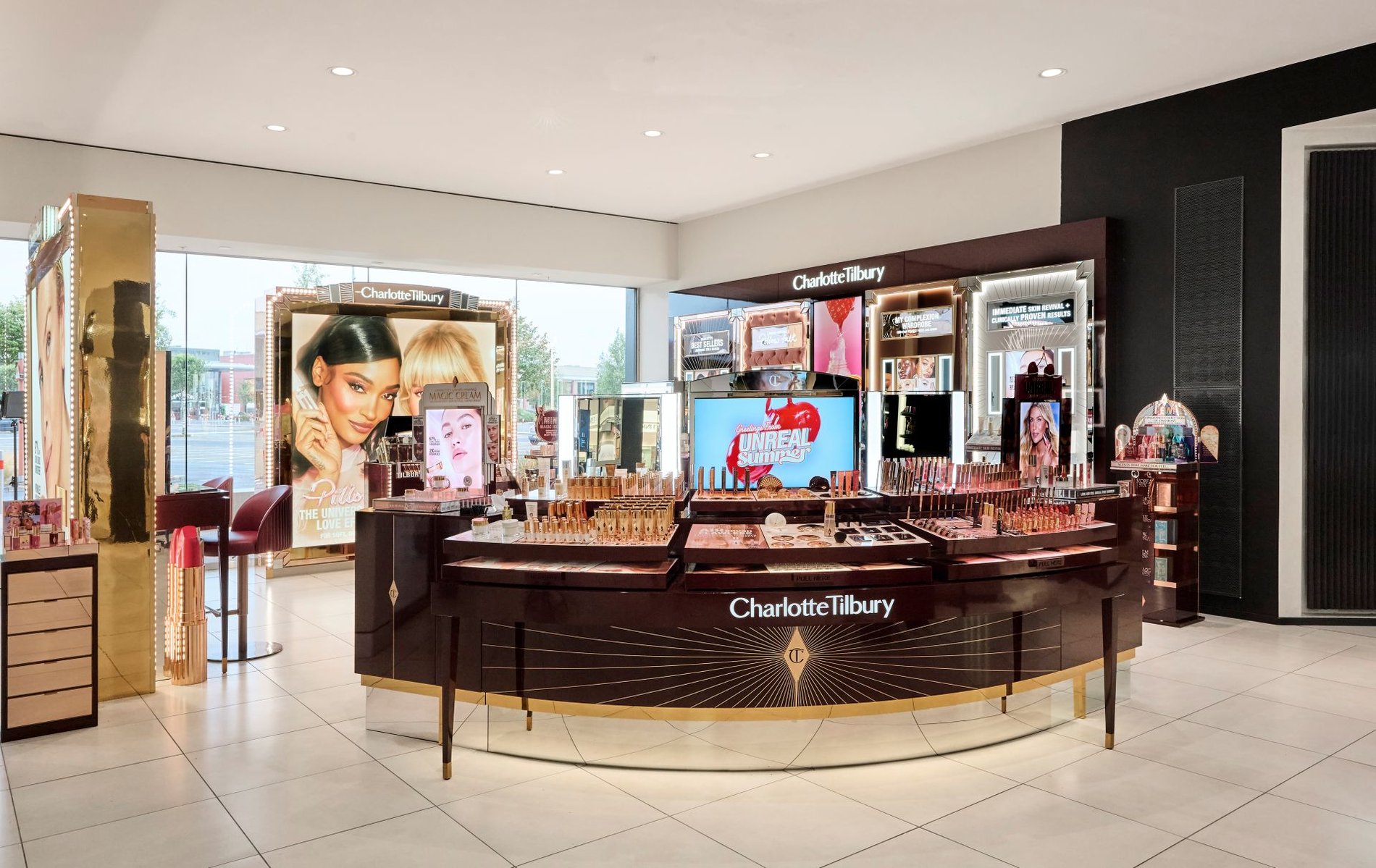 Charlotte Tilbury Makeup Counter
