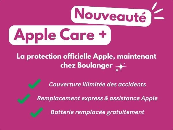 Découvrez Apple Care+, la protection officielle d'Apple