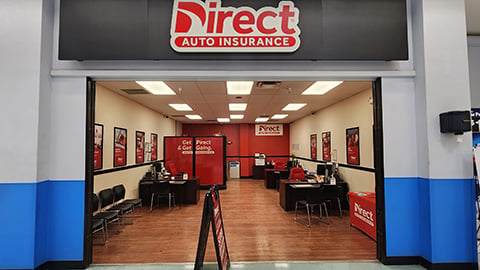 Direct Auto Insurance storefront located at  375 Lafayette St, London