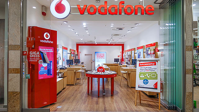 Vodafone-Shop in Dresden, Webergasse 1