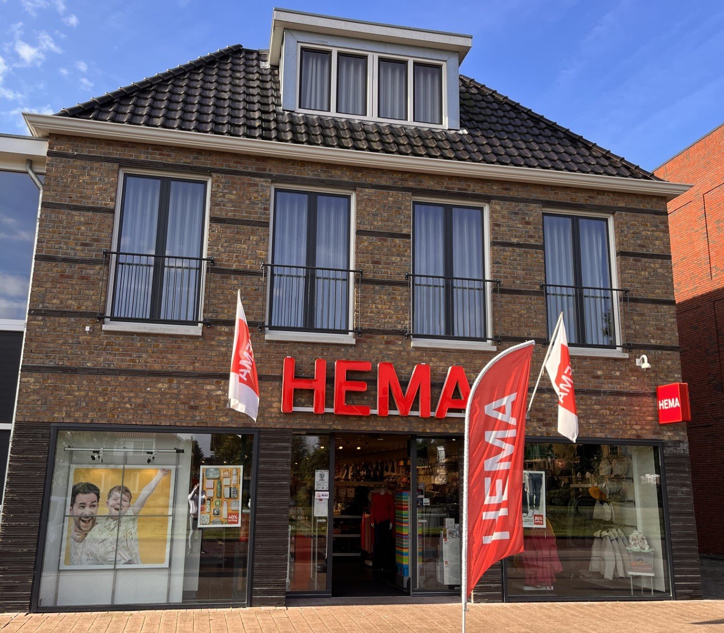 Voorkant HEMA Nieuw-Amsterdam
