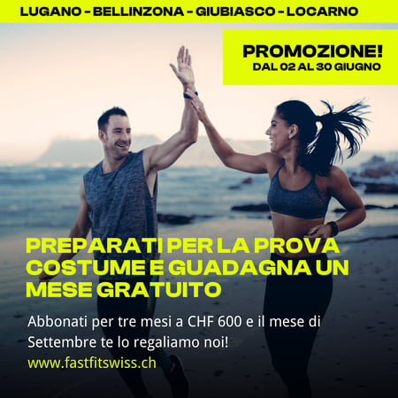 Iscriviti a Giugno e un mese te lo REGALIAMO noi! CHF 600 hai 16 lezioni al posto di 12!  Siamo a Lugano, Bellinzona, Giubiasco e Locarno